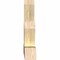Ekena Millwork Saratoga Rough Sawn Timber Gable Bracket, Douglas Fir, 48"W x 22"H x 4"D x 4"F, 11/12 Pitch GBW048X22X0404SAR00RDF - alternate 3